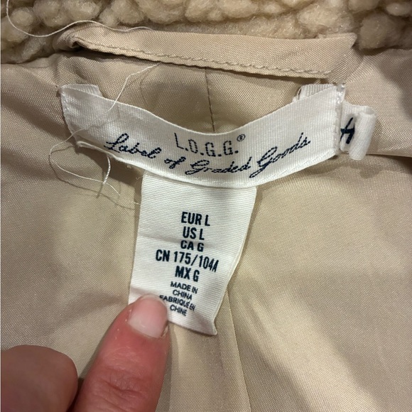 H&M Beige Teddy Jacket - Picture 11 of 12